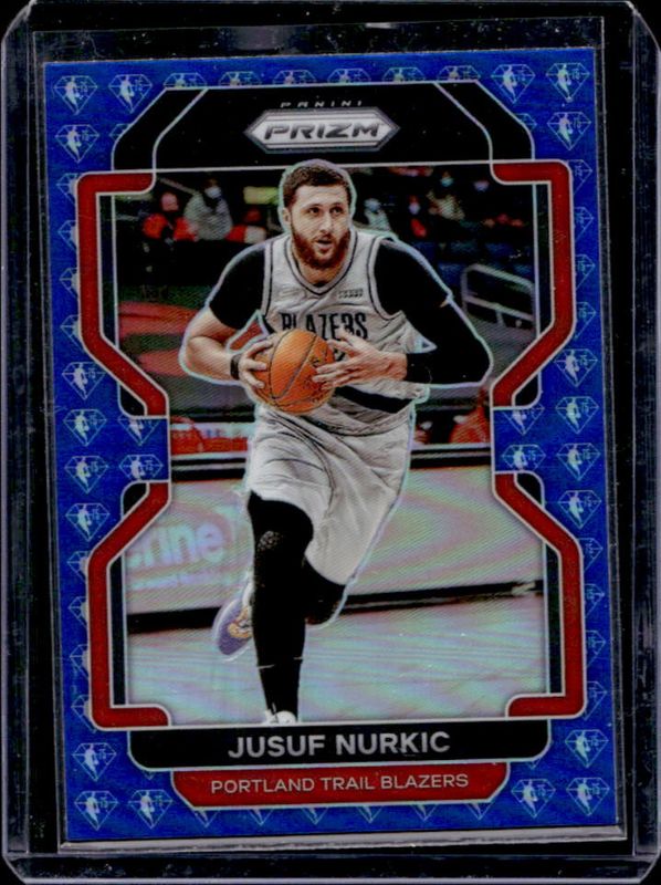 2021 Prizm #171 Blue NBA 75th Anniversary