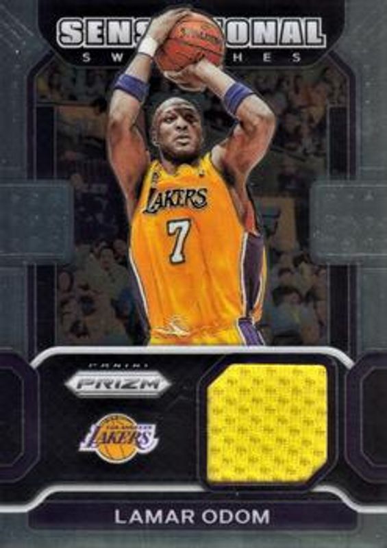 2021 Prizm #SW-LOD Sensational Swatches