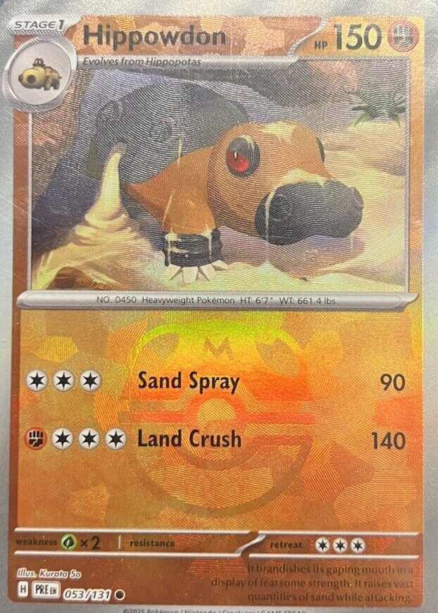 hippowdon pokemon card value DP DPt Evolution Line 3 (Used) 1685754721| magi - TCG Marketplace- Listed cards may have imperfections. hippowdon pokemon card value Hippowdon