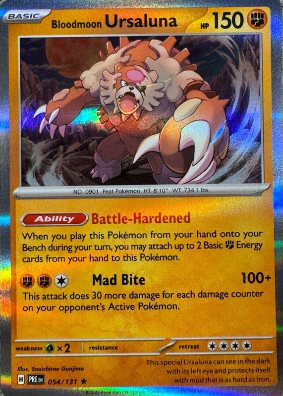 2025 Scarlet & Violet: Prismatic Evolutions #054/131 Holo