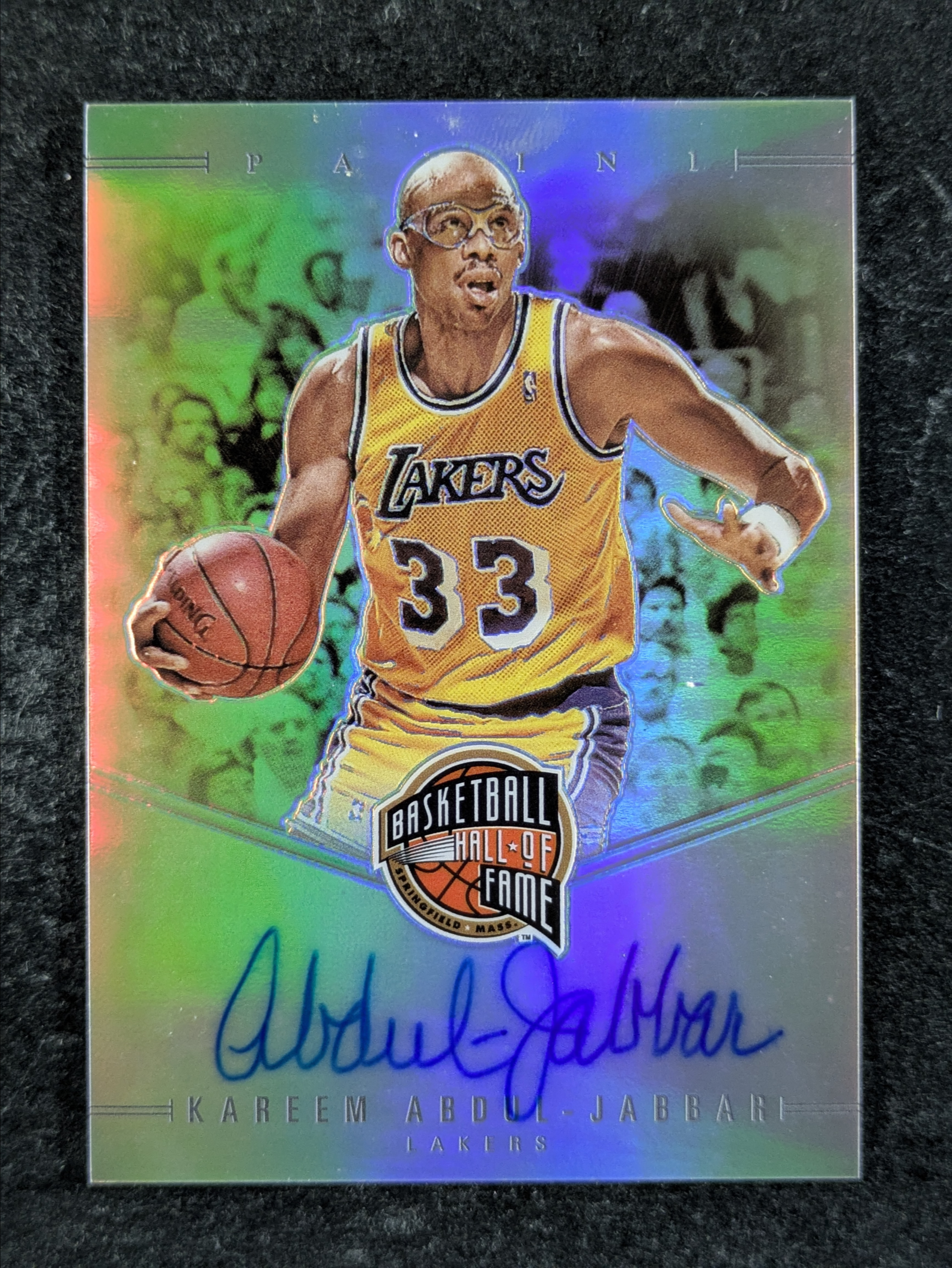 Kareem Abdul-Jabbar 2021 Prizm #SG-KAJ Signatures - Silver Price 