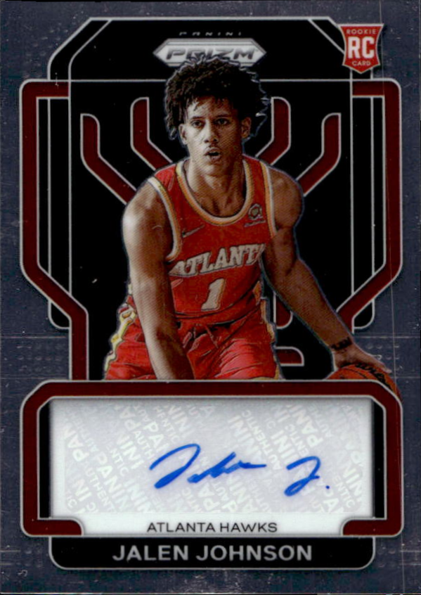【PSA10 】ジェイレン・ジョンソン　RC PRIZM 直筆サイン　ルーキー Jalen Johnson 2021 Prizm #RS-JJO Rookie Signatures Price Guide