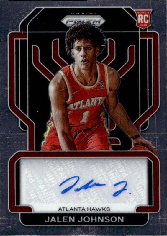 Jalen Johnson 2021 Prizm #RS-JJO Rookie Signatures Price Guide