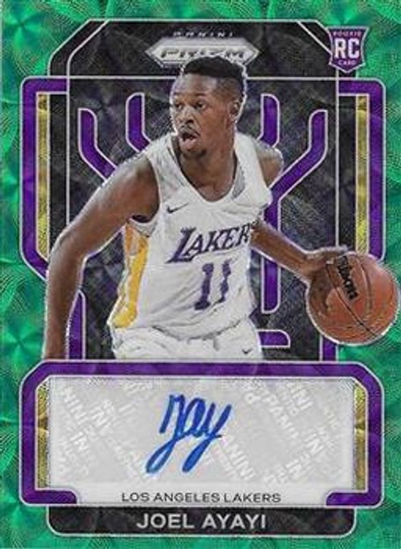 2021 Prizm #RS-JOE Rookie Signatures - Choice Green /8