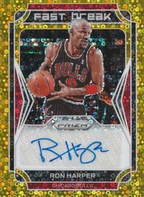 2021 Prizm #57 Fast Break Autographs - Gold /10
