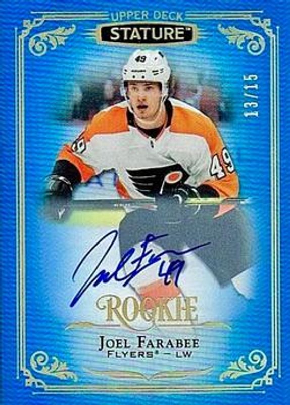 2019 Upper Deck Stature #114 Autographs Blue /15