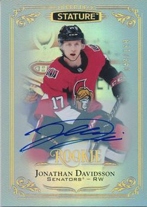 2019 Upper Deck Stature #108 Autographs /199