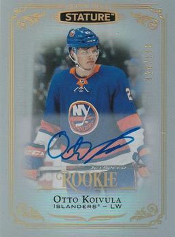 2019 Upper Deck Stature #103 Autographs /199