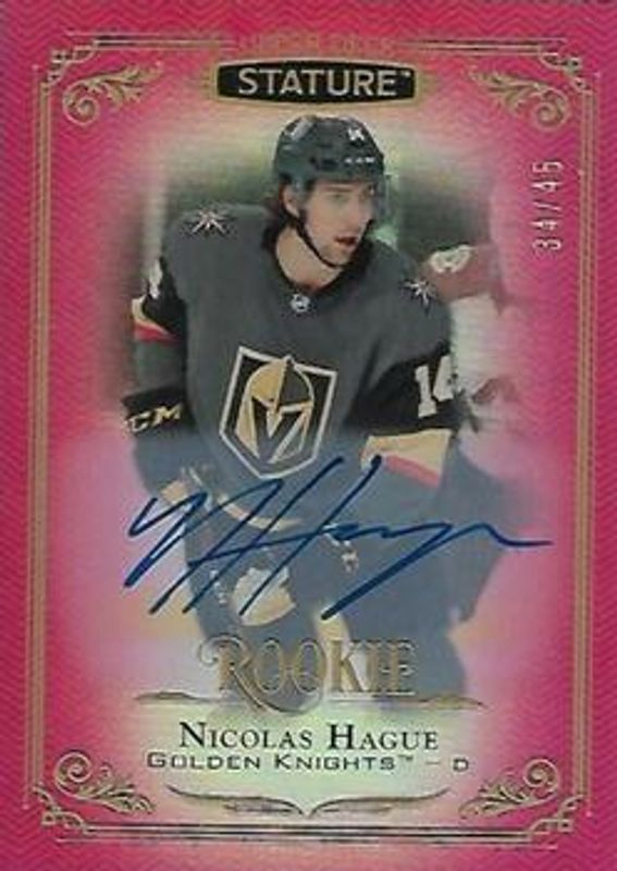 2019 Upper Deck Stature #138 Autographs Red /45