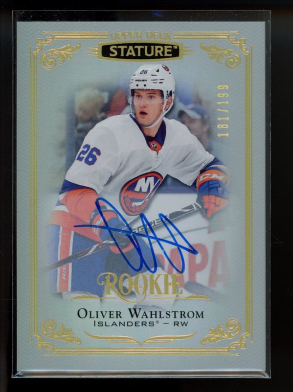 2019 Upper Deck Stature #178 Autographs /199