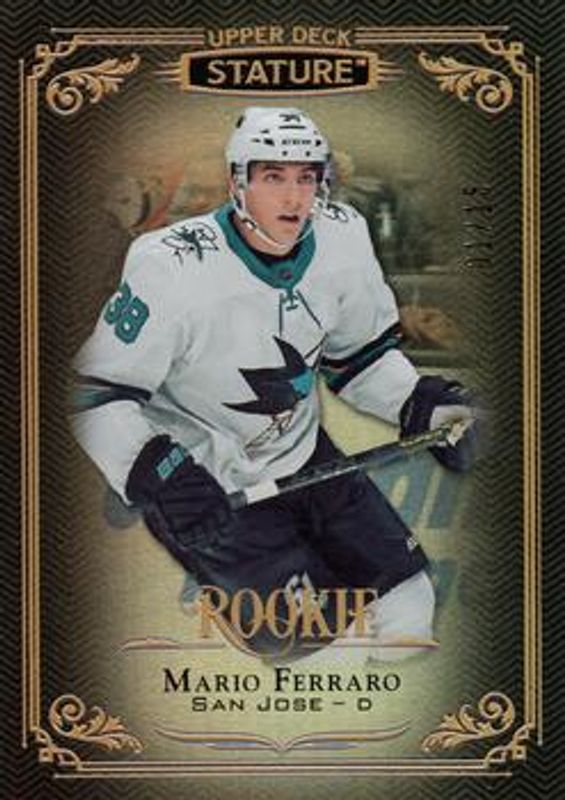 2019 Upper Deck Stature #145 Black /15