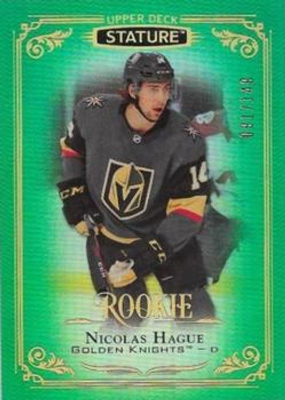 2019 Upper Deck Stature #138 Green /149