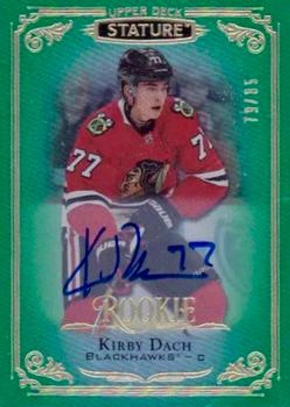 2019 Upper Deck Stature #125 Autographs Green /85