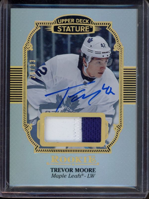 2019 Upper Deck Stature #117 Portrait Variant Autographs Patch /9