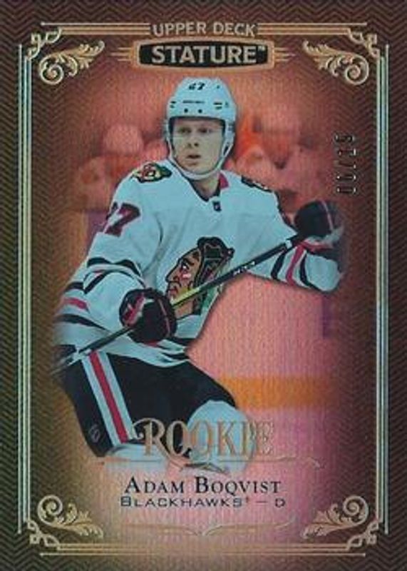 2019 Upper Deck Stature #102 Black /15