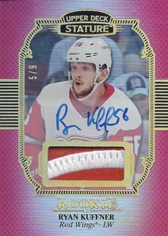 2019 Upper Deck Stature #130 Portrait Variant Autographs Patch Red /3