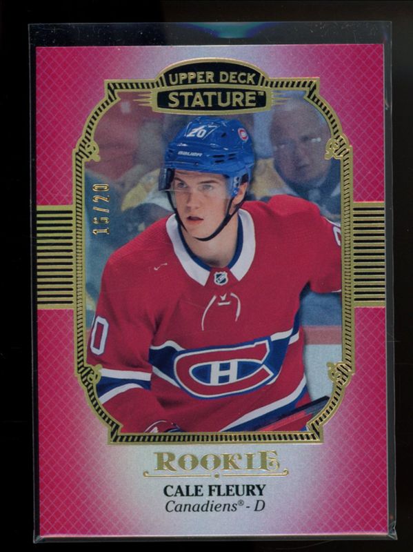 2019 Upper Deck Stature #181 Portrait Variant Red /20