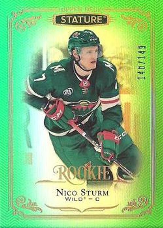 2019 Upper Deck Stature #198 Green /149