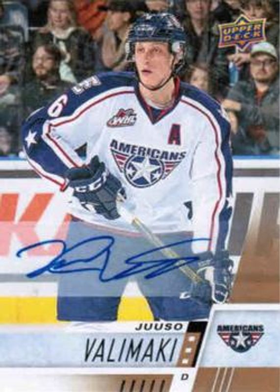 2017 Upper Deck CHL #35 Autographs