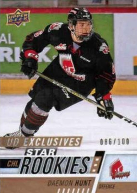 2017 Upper Deck CHL #368 UD Exclusives /100