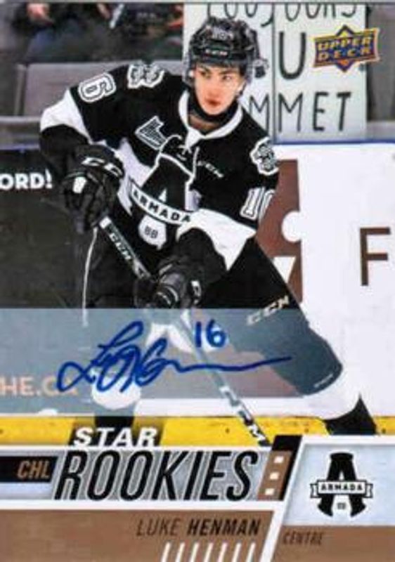 2017 Upper Deck CHL #387 Autographs