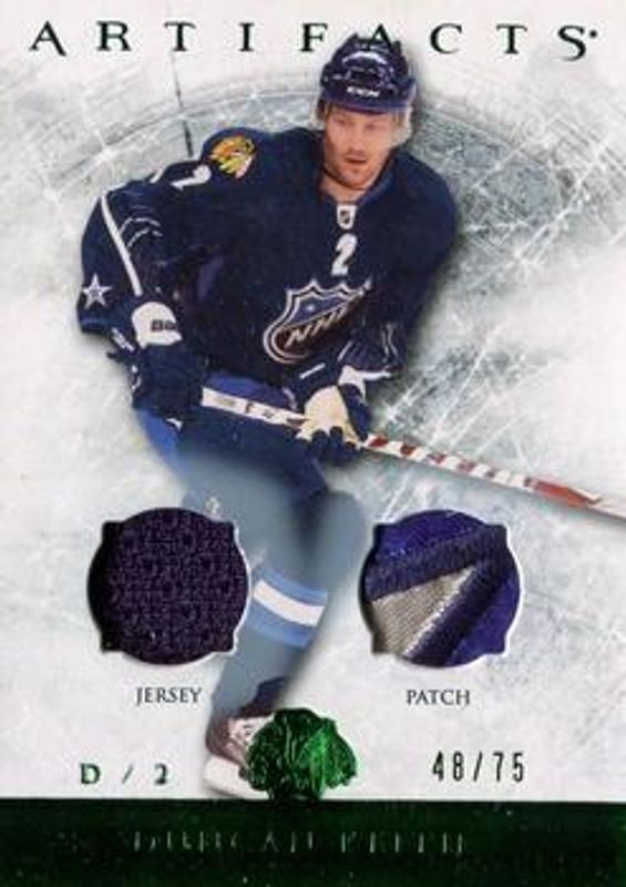 2012 Upper Deck Artifacts #24 Jersey Patch - Emerald /75