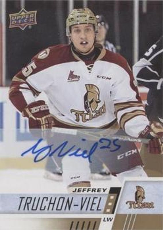2017 Upper Deck CHL #8 Autographs