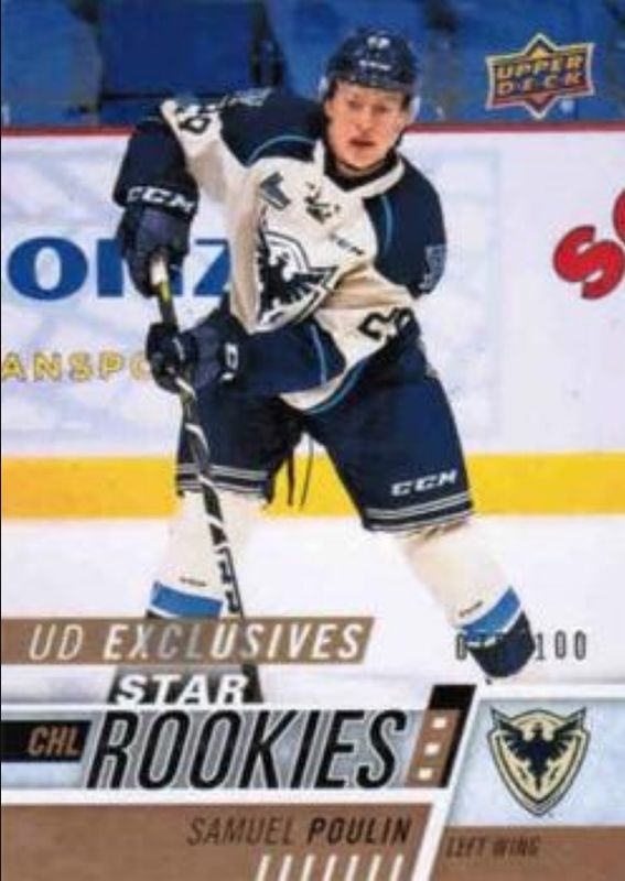 2017 Upper Deck CHL #371 UD Exclusives /100