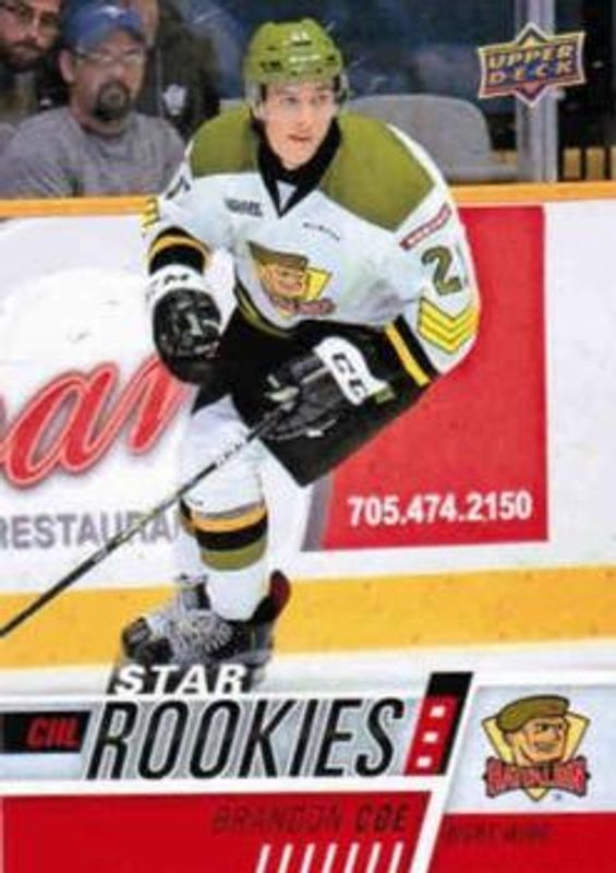 2017 Upper Deck CHL #302 Red Bordered