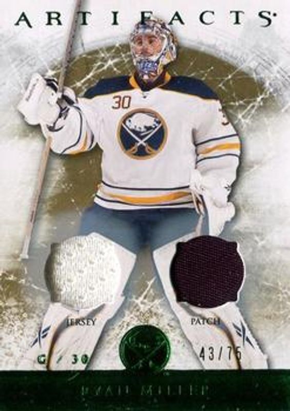 2012 Upper Deck Artifacts #120 Jersey Patch - Emerald /75