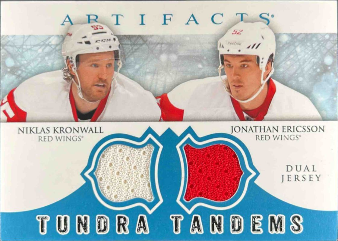 2012 Upper Deck Artifacts #TT-KE Tundra Tandems Blue Dual Jersey