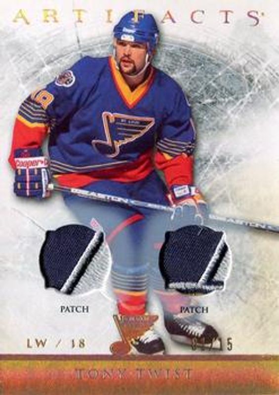 2012 Upper Deck Artifacts #92 Jersey Patch - Gold Spectrum /15