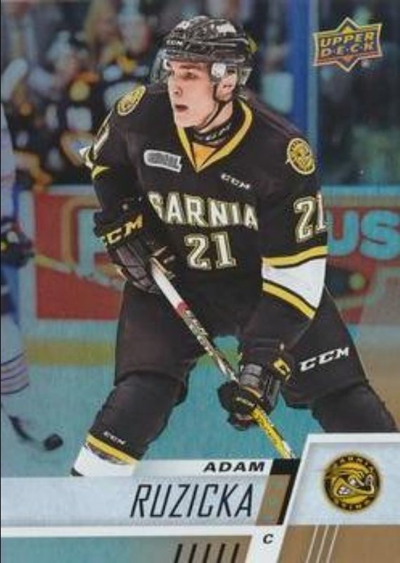 2017 Upper Deck CHL #233 Rainbow