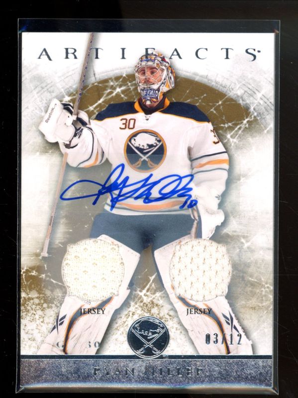 2012 Upper Deck Artifacts #120 Jersey Jersey Autographed /12
