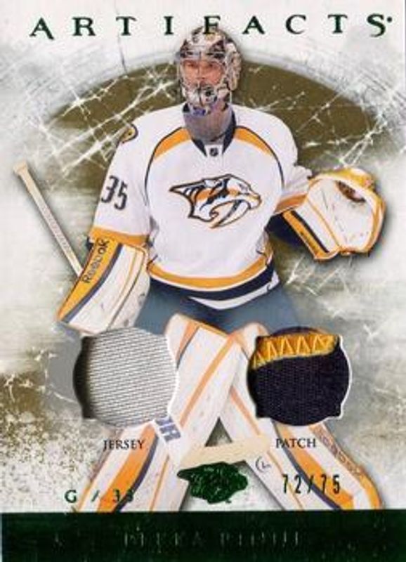 2012 Upper Deck Artifacts #108 Jersey Patch - Emerald /75