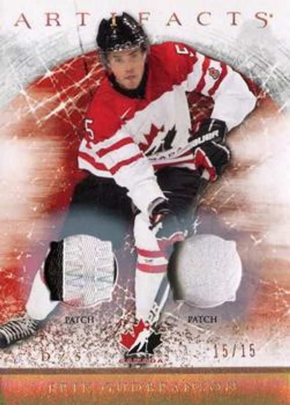 2012 Upper Deck Artifacts #138 Jersey Patch - Gold Spectrum /15