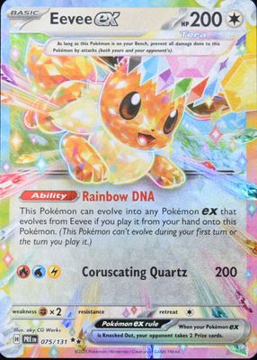 2025 Scarlet & Violet: Prismatic Evolutions #075/131 Double Rare