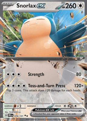 2025 Scarlet & Violet: Prismatic Evolutions #076/131 Double Rare