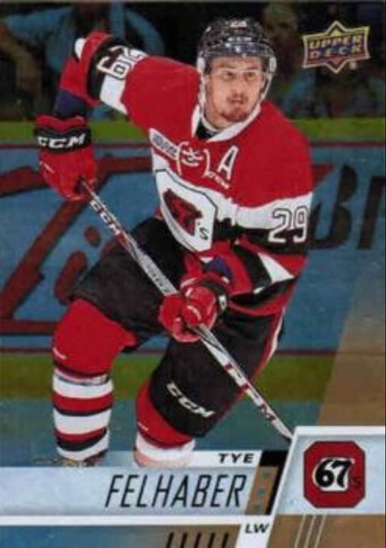 2017 Upper Deck CHL #216 Rainbow