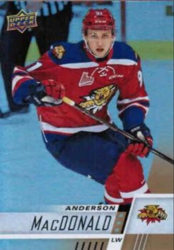 2017 Upper Deck CHL #242 Rainbow