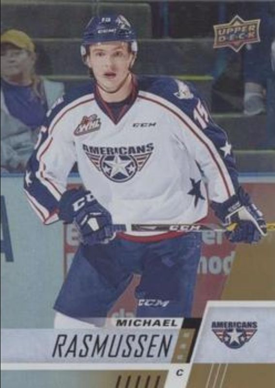 2017 Upper Deck CHL #100 Rainbow