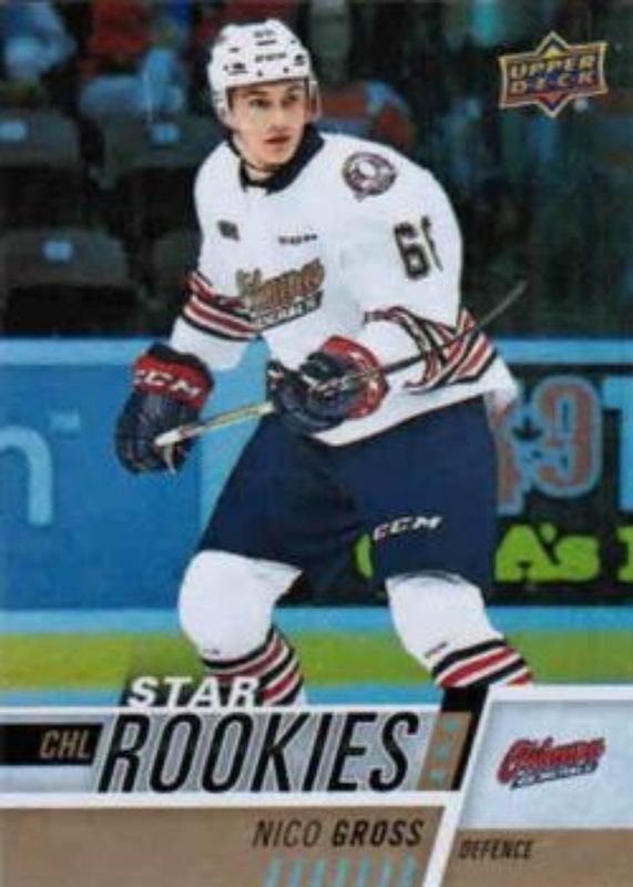 2017 Upper Deck CHL #342 Rainbow