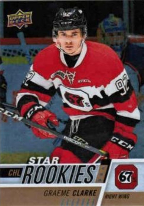 2017 Upper Deck CHL #327 Rainbow