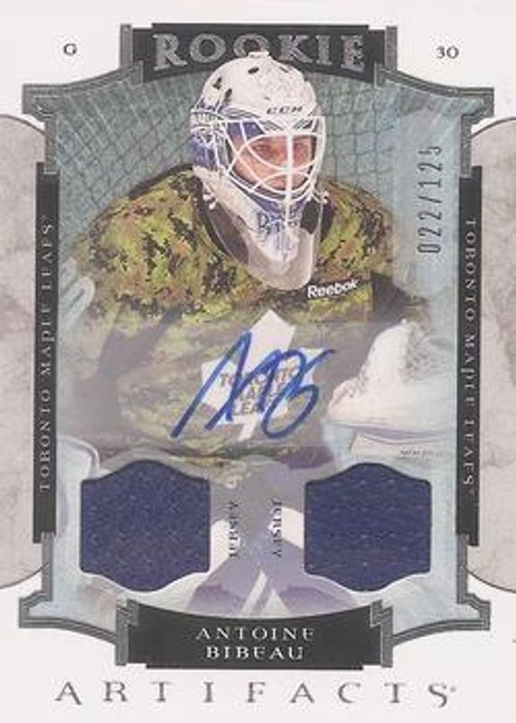 2015 Upper Deck Artifacts #162 Auto Materials Silver /125