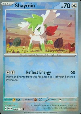 2025 Scarlet & Violet: Prismatic Evolutions #087/131 Master Ball Reverse Holo