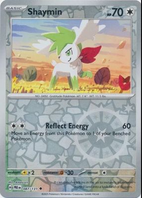 シェイミ ホロカード 066/063 AR Shaymin 2025 Japanese Heat Wave Arena #066/063 Art Rare