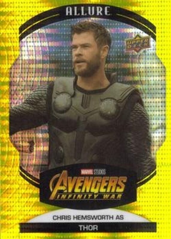 2022 Upper Deck Marvel Allure #75 Yellow Taxi