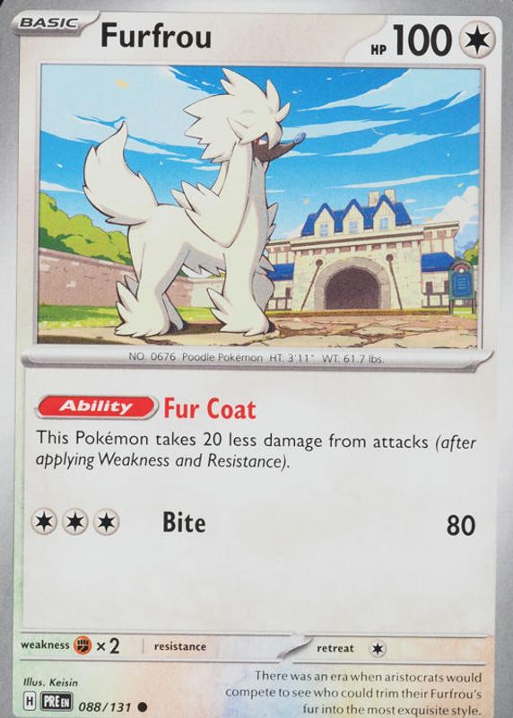 2025 Scarlet & Violet: Prismatic Evolutions #088/131 Base