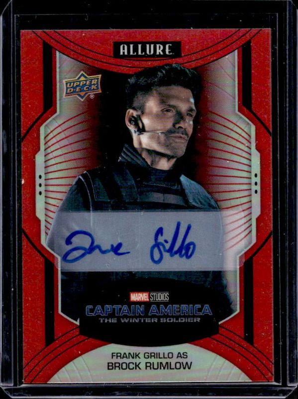 2022 Upper Deck Marvel Allure #130 Red Rainbow Autographs High Series