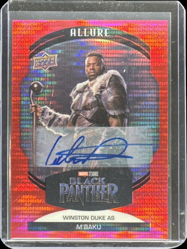 2022 Upper Deck Marvel Allure #70 Red Rainbow Autographs